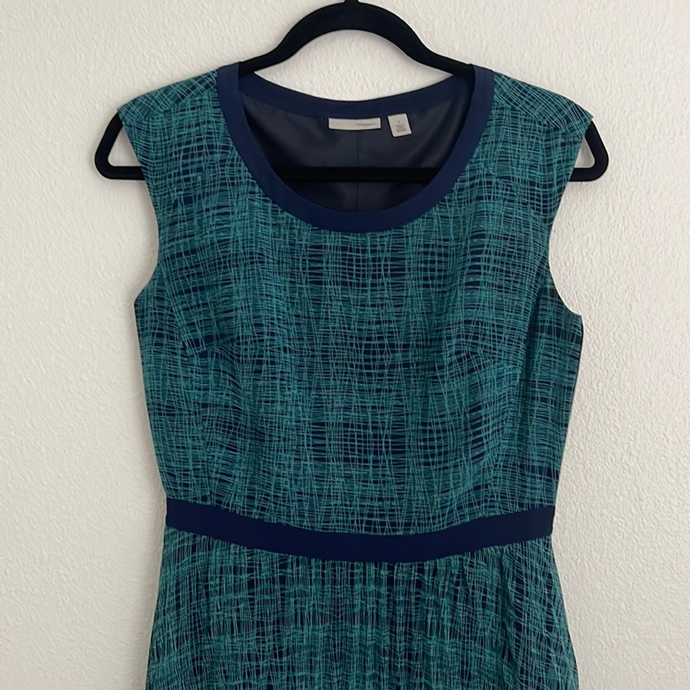 Green/blue dress